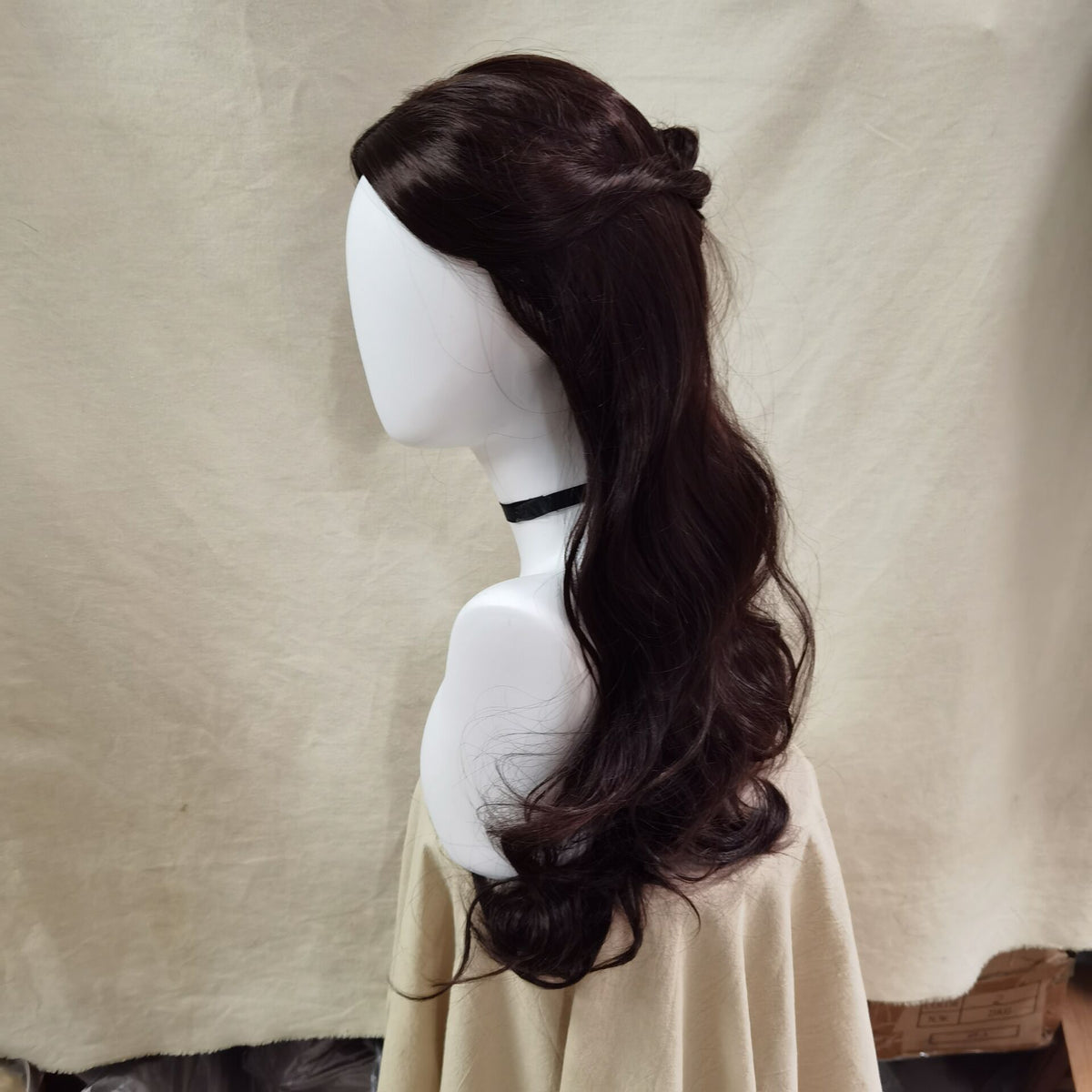 Avatar Catara COS Wig – Long Dramatic Brown Wave Style