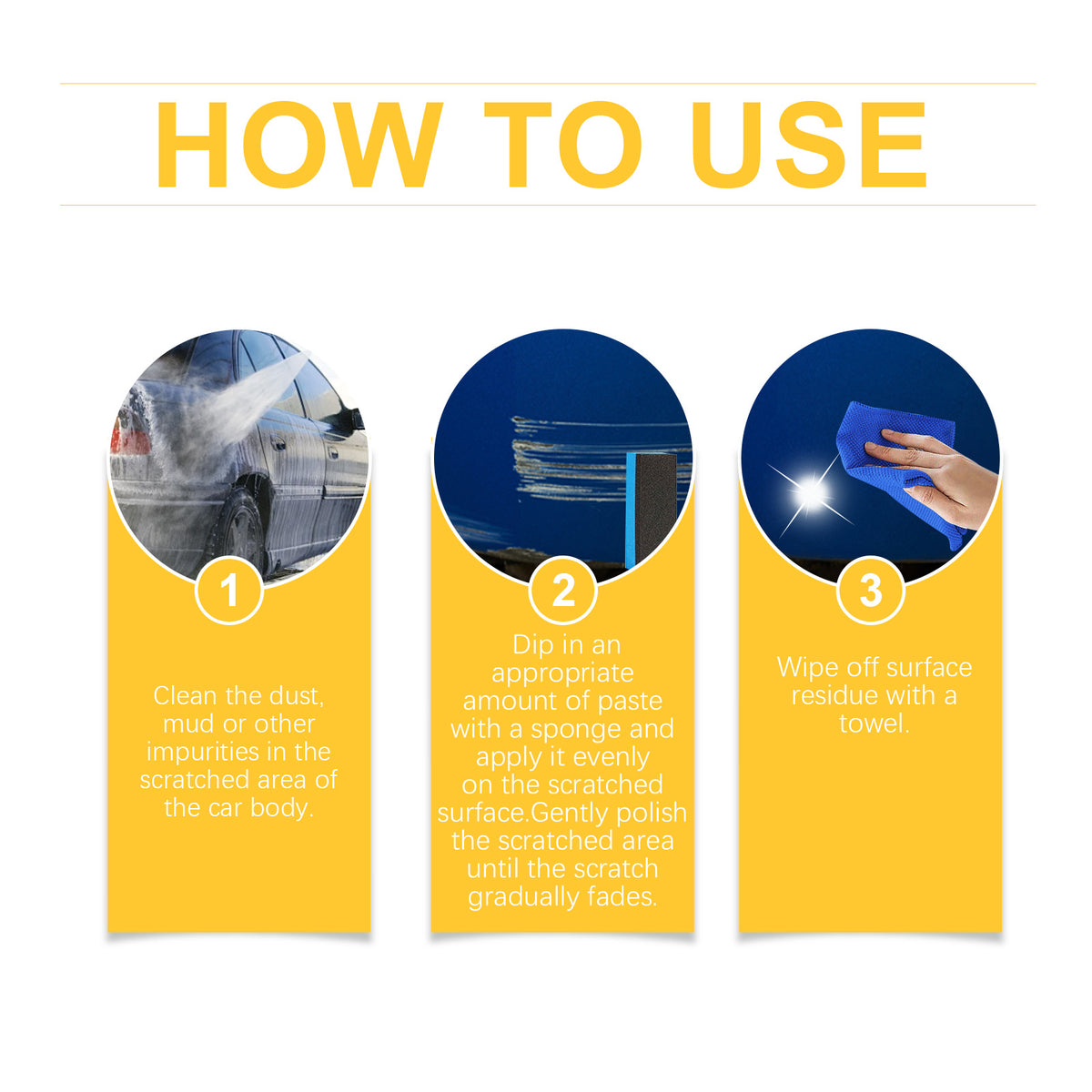 Car Scratch Repair Cream for Lasting Paint Protection