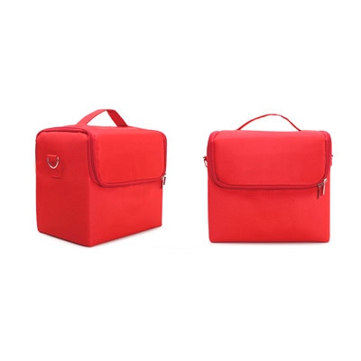 Large Makeup Organizer Case with Trays for Pros