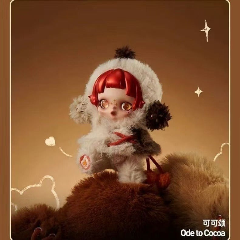 SKULLPANDA Winter Plush Collectible With Cute Style