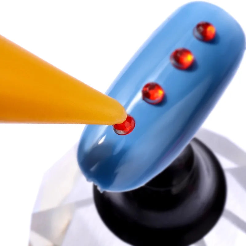 Nail Dotting Pen & Rhinestone Picker — Dual-Ended Precision