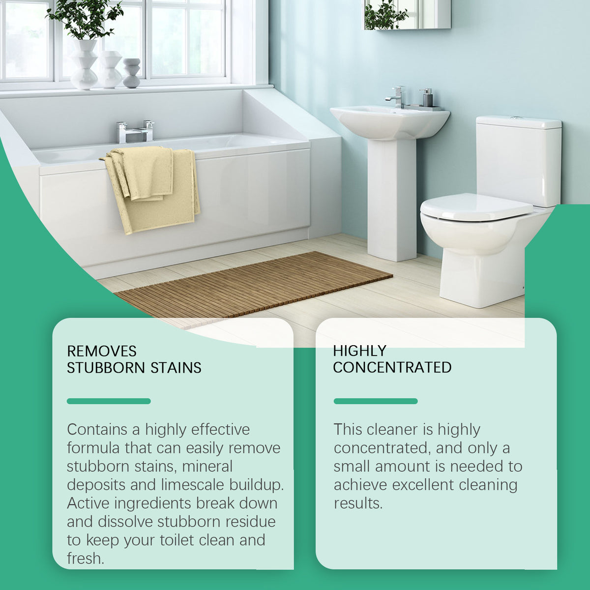 Bathroom Cleaner Spray for Stubborn Limescale Buildup