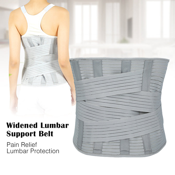Lumbar Support Belt with Dual Steel Plates — Lasting Lower