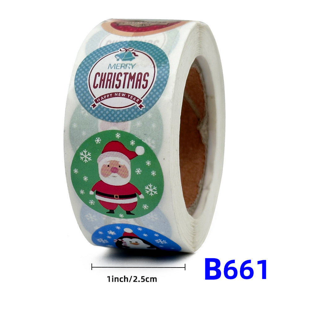 Christmas Gift Stickers for Festive Gift Wrapping