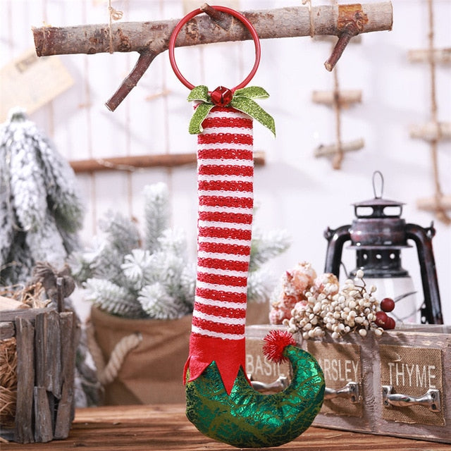 Elf Boot Ornaments for Playful Christmas Tree Decor