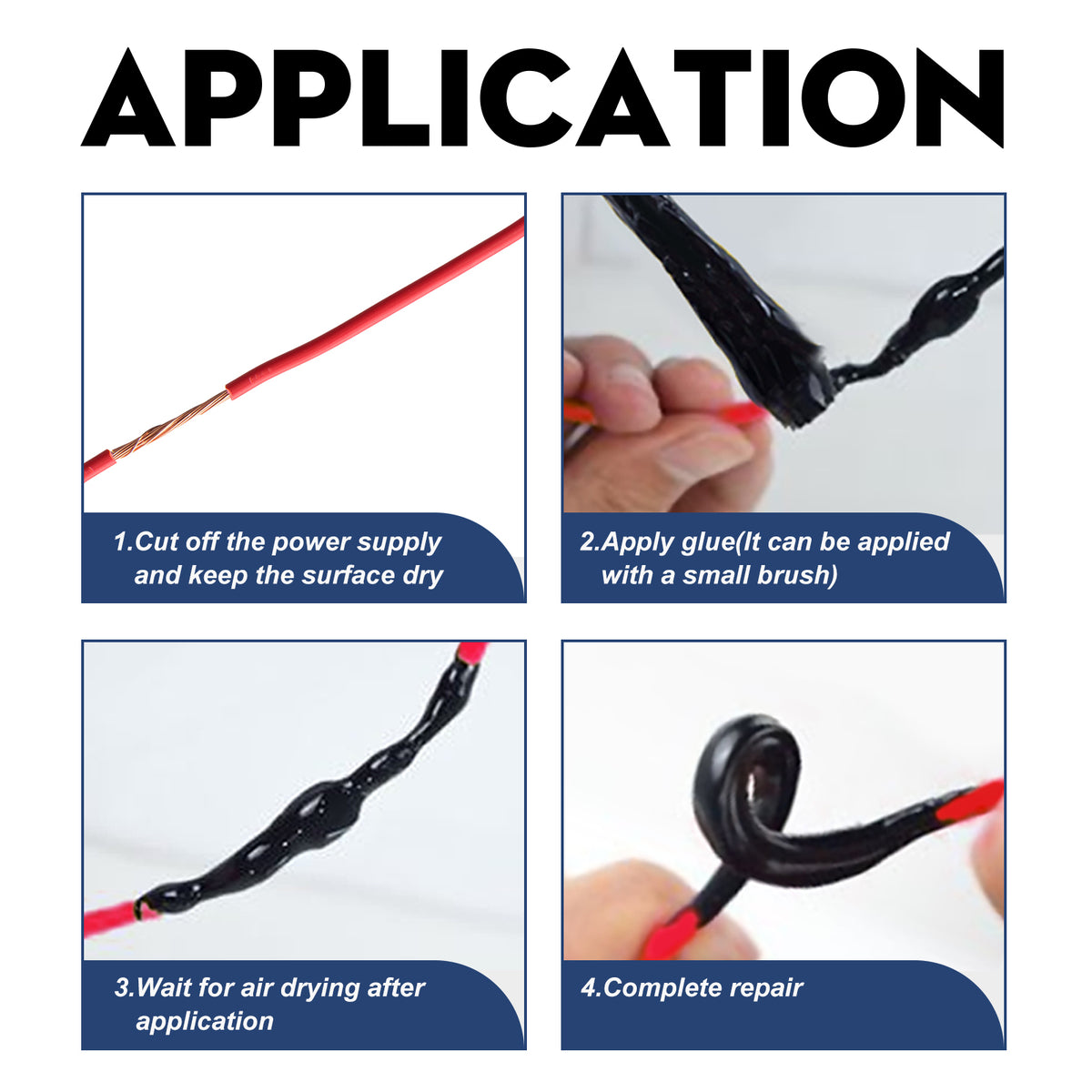 Liquid Electrical Tape for Waterproof Wire Insulation