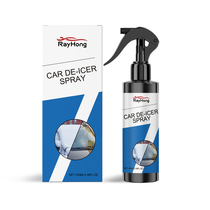 Car De-Icer Spray for Fast Windshield Ice Removal