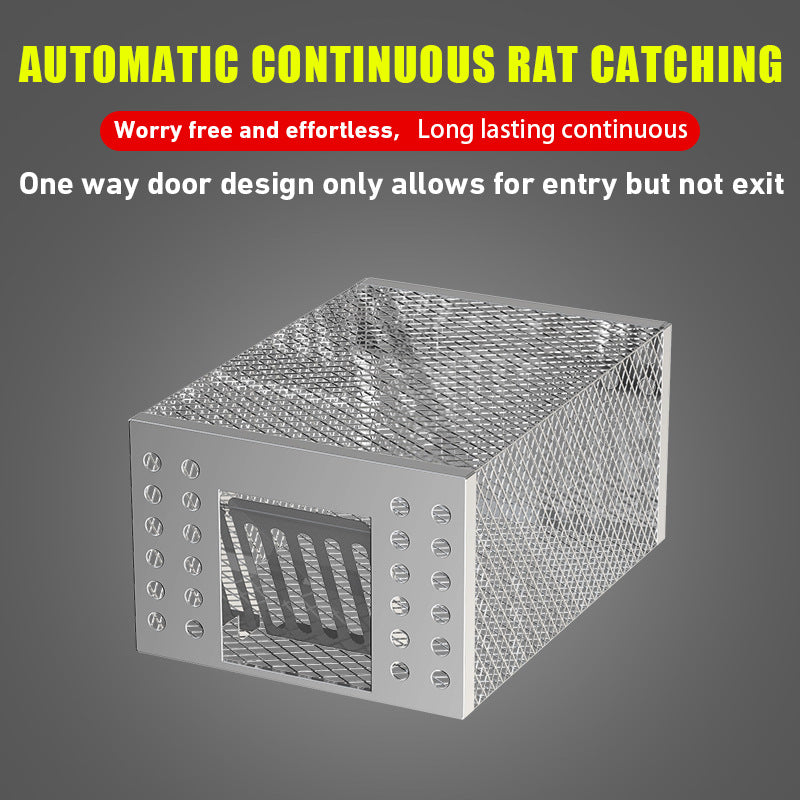 Reusable Mouse Cage Trap That Catches Mice Continuously
