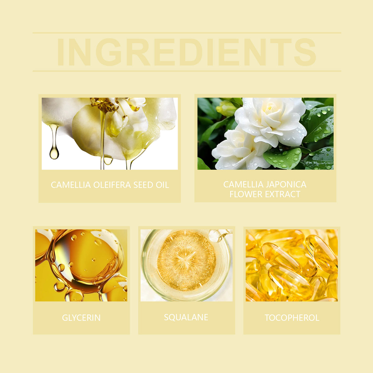 Camellia Oil Hair Spray for Dry, Smooth, Softer Hair