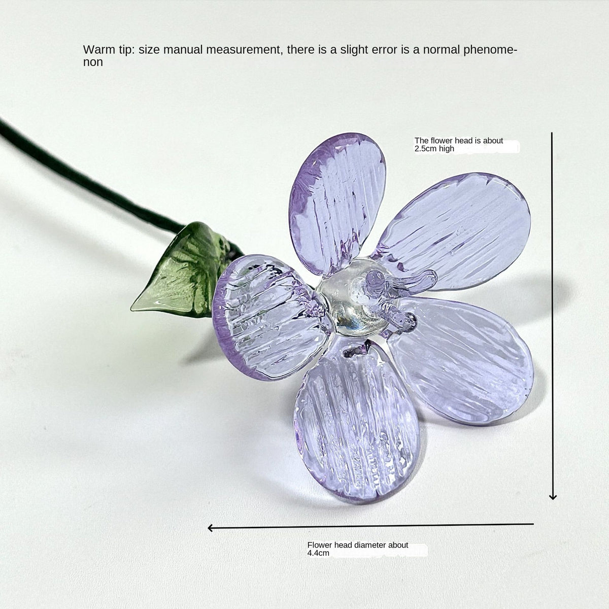 Glass Birth Flower Vase for Colorful, Lasting Home Decor
