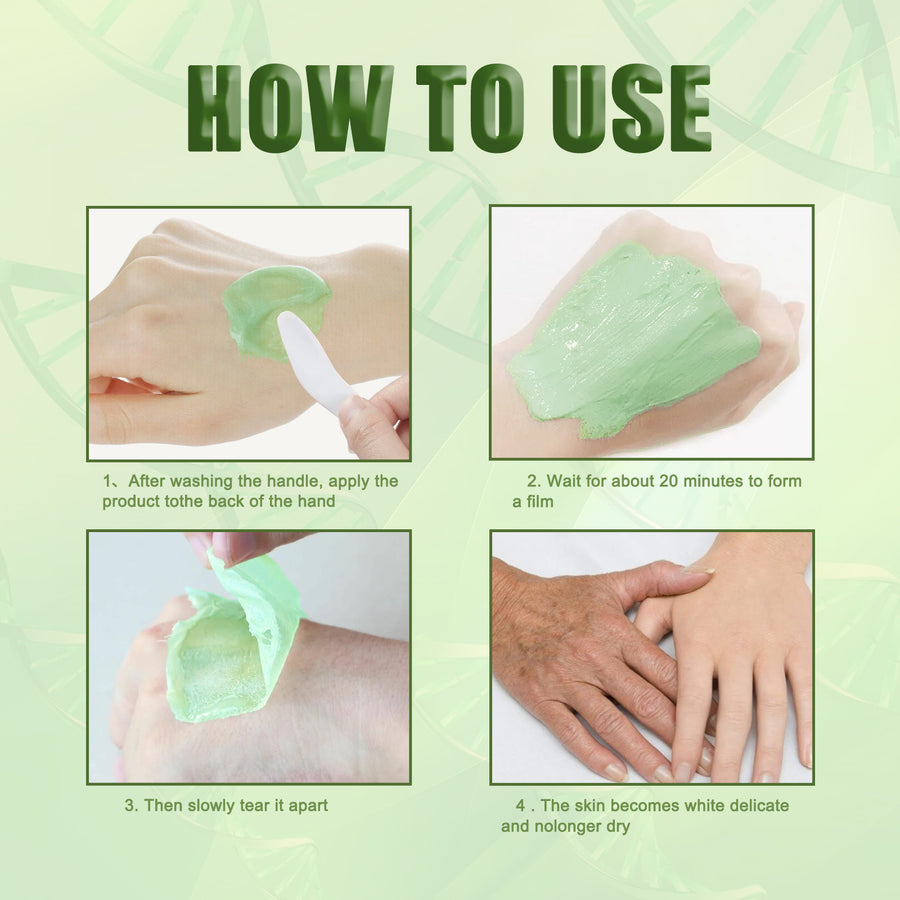 Green Tea Hand Mask for Smoother, Softer-Looking Hands
