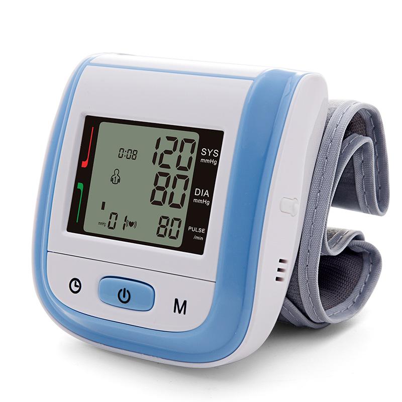Wrist Blood Pressure Monitor — Quick Digital Readings at Home