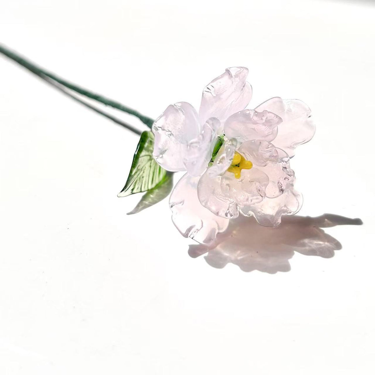 Glass Birth Flower Vase for Colorful, Lasting Home Decor