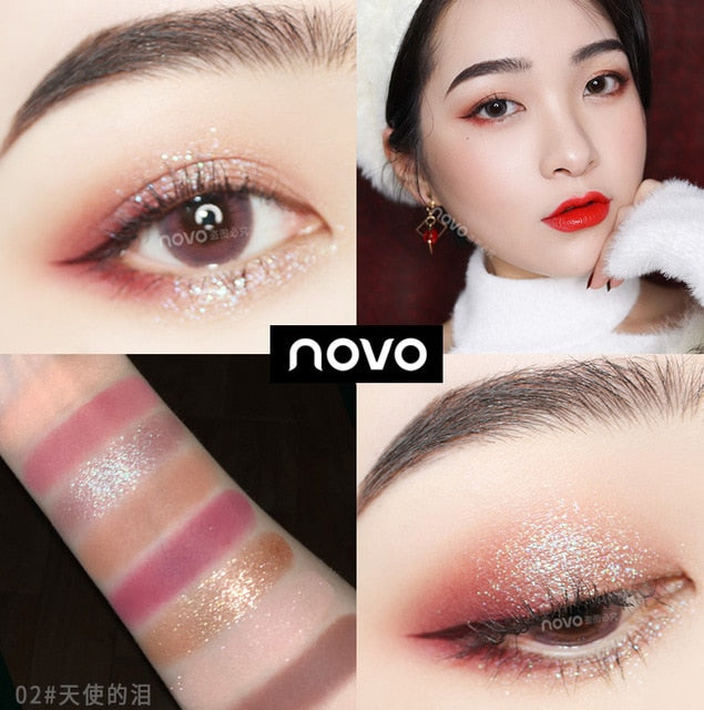 Earth Tone Eyeshadow Palette for Matte-to-Shimmer Looks