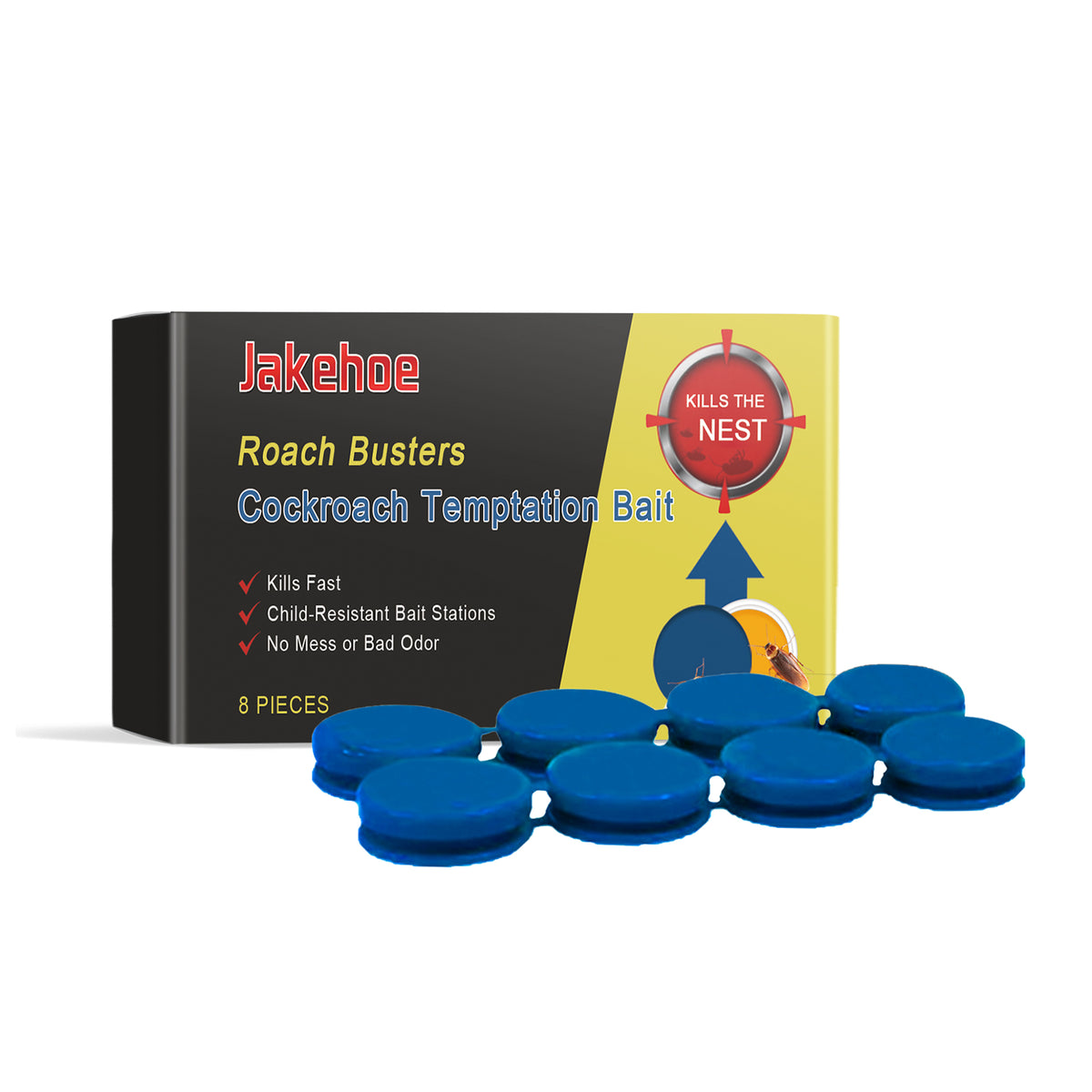 Cockroach Bait Stations for Fast, Mess-Free Control