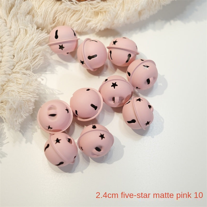 Christmas Tree Decorations | Pastel Macaron Star Bells
