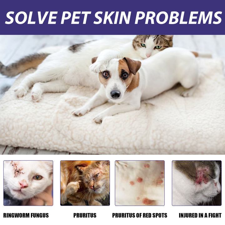 Pet Skin Care Spray for Itchy, Irritated Skin Relief