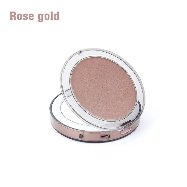 LED Compact Travel Makeup Mirror — Flawless Lighting Anywhere