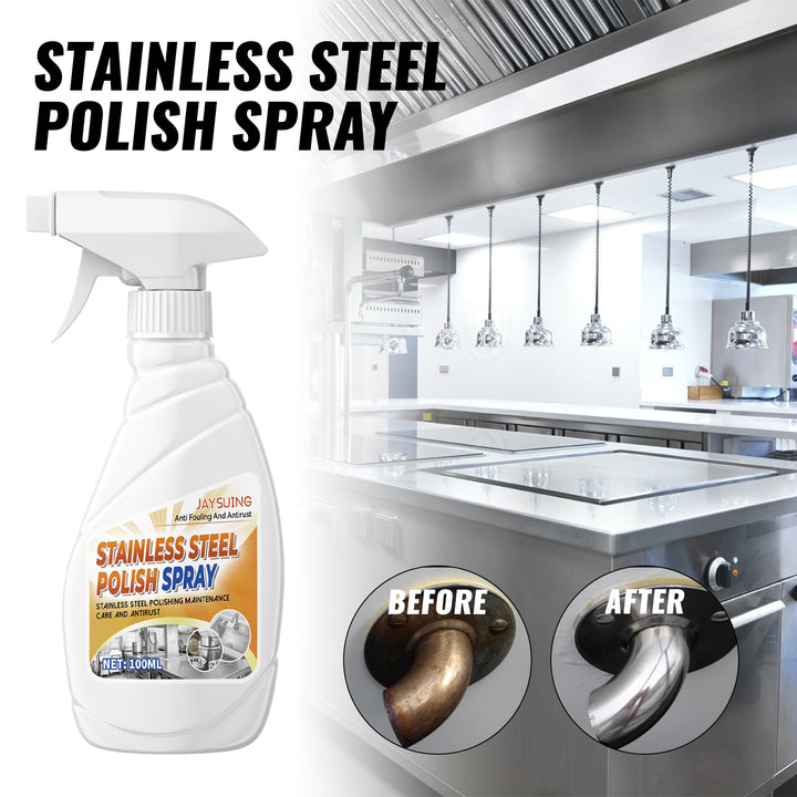 Stainless Steel Cleaner & Polish — Anti-Fingerprint Shine