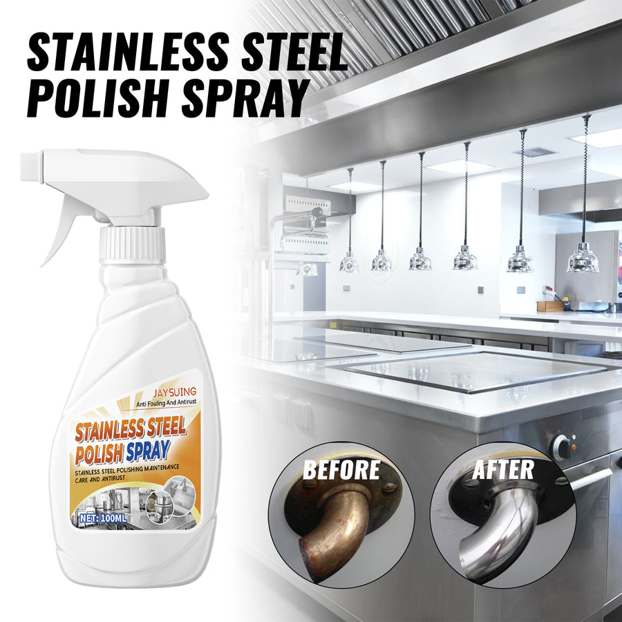 Stainless Steel Cleaner & Polish — Anti-Fingerprint Shine