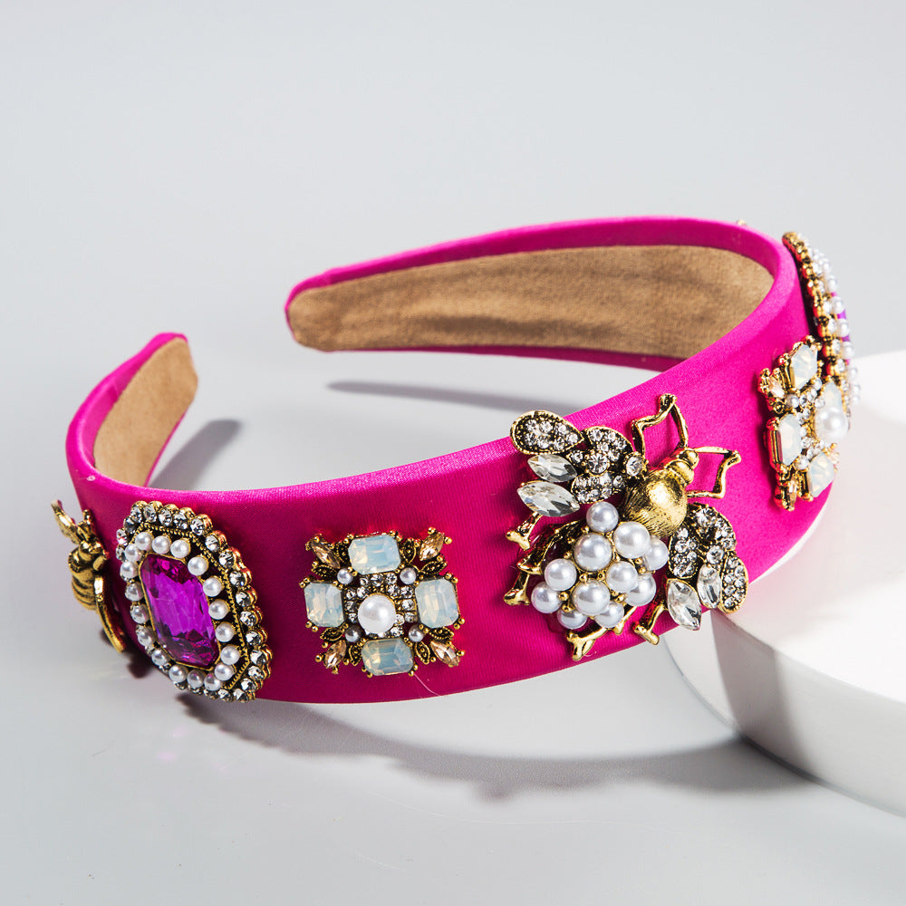 Baroque Rhinestone Headband for Instant Evening Glamour