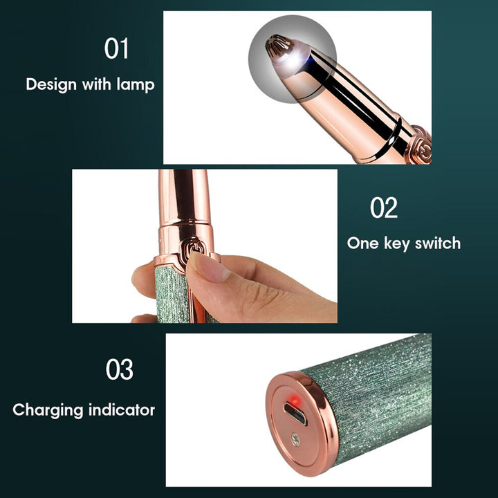 Electric Eyebrow Trimmer for Precise Facial Grooming