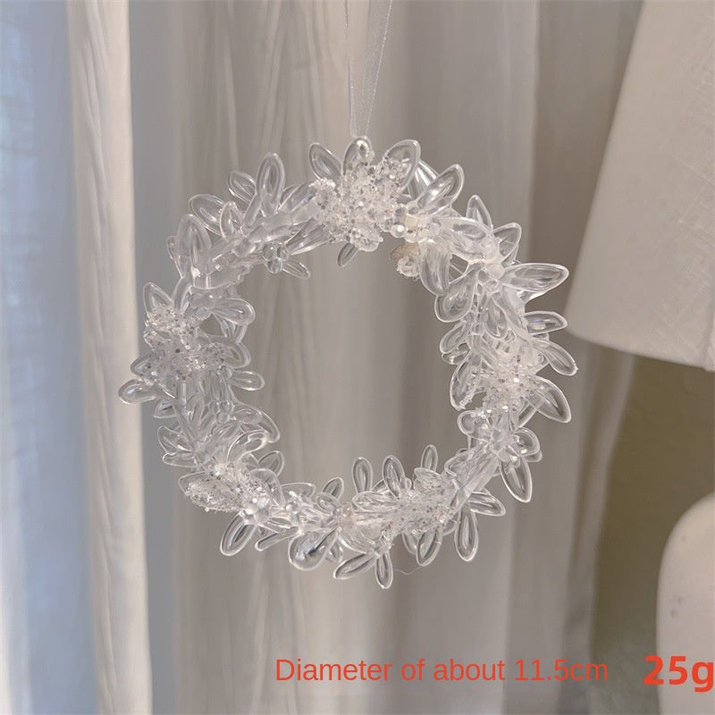 Christmas Snowflake Ornaments for Elegant Tree Sparkle