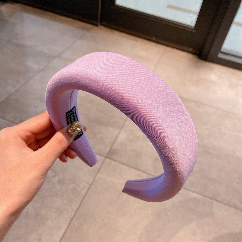 Wide Padded Headband for Quick, Polished Hair Days