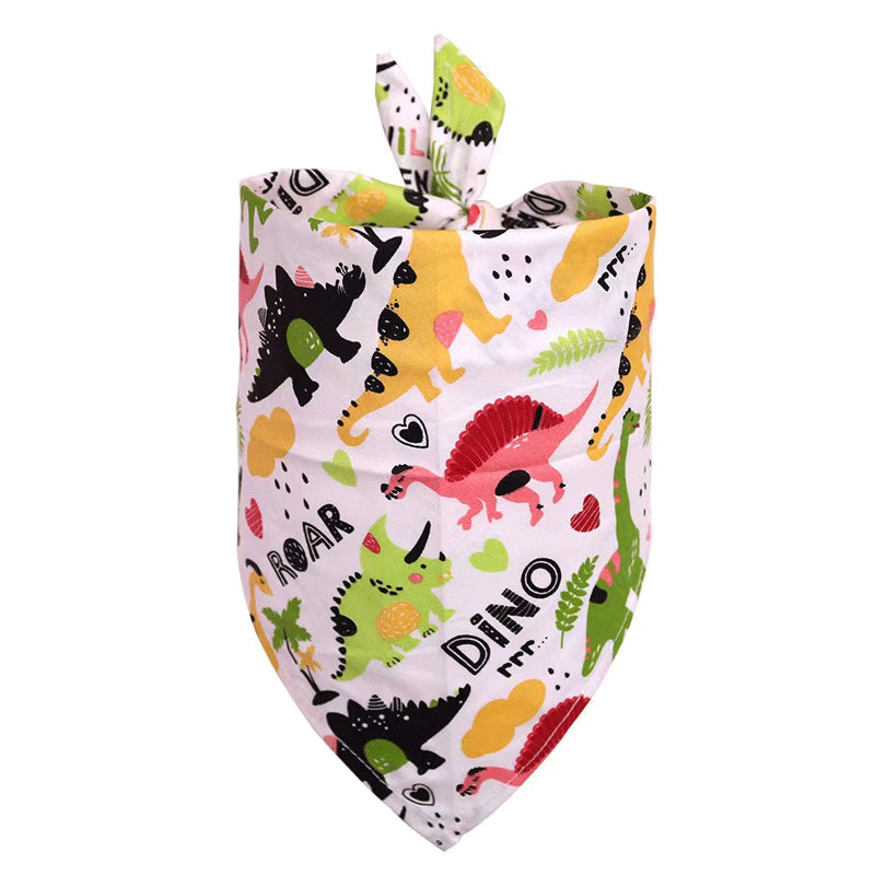 Cotton Pet Bandana Scarf for Playful Summer Style