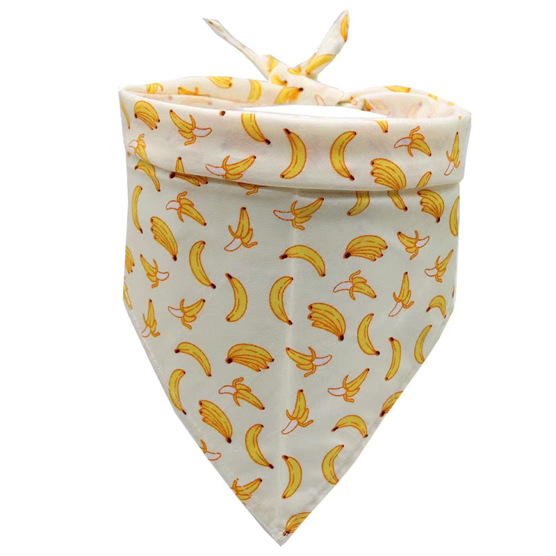 Cotton Pet Bandana Scarf for Playful Summer Style