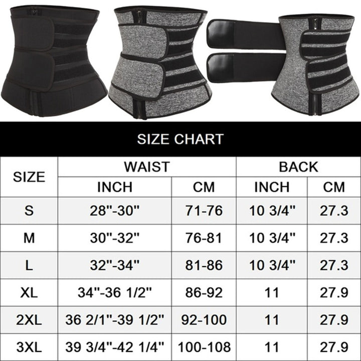 Sauna Waist Trainer — Sweat More, Sculpt Faster with 9