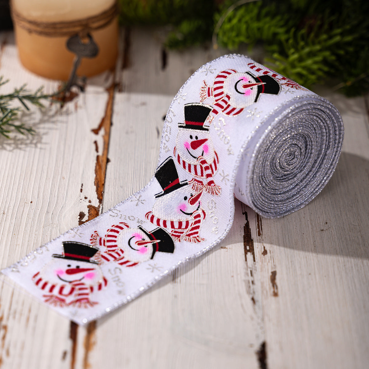 Christmas Ribbon Set for Festive Gift Wrapping & Decor