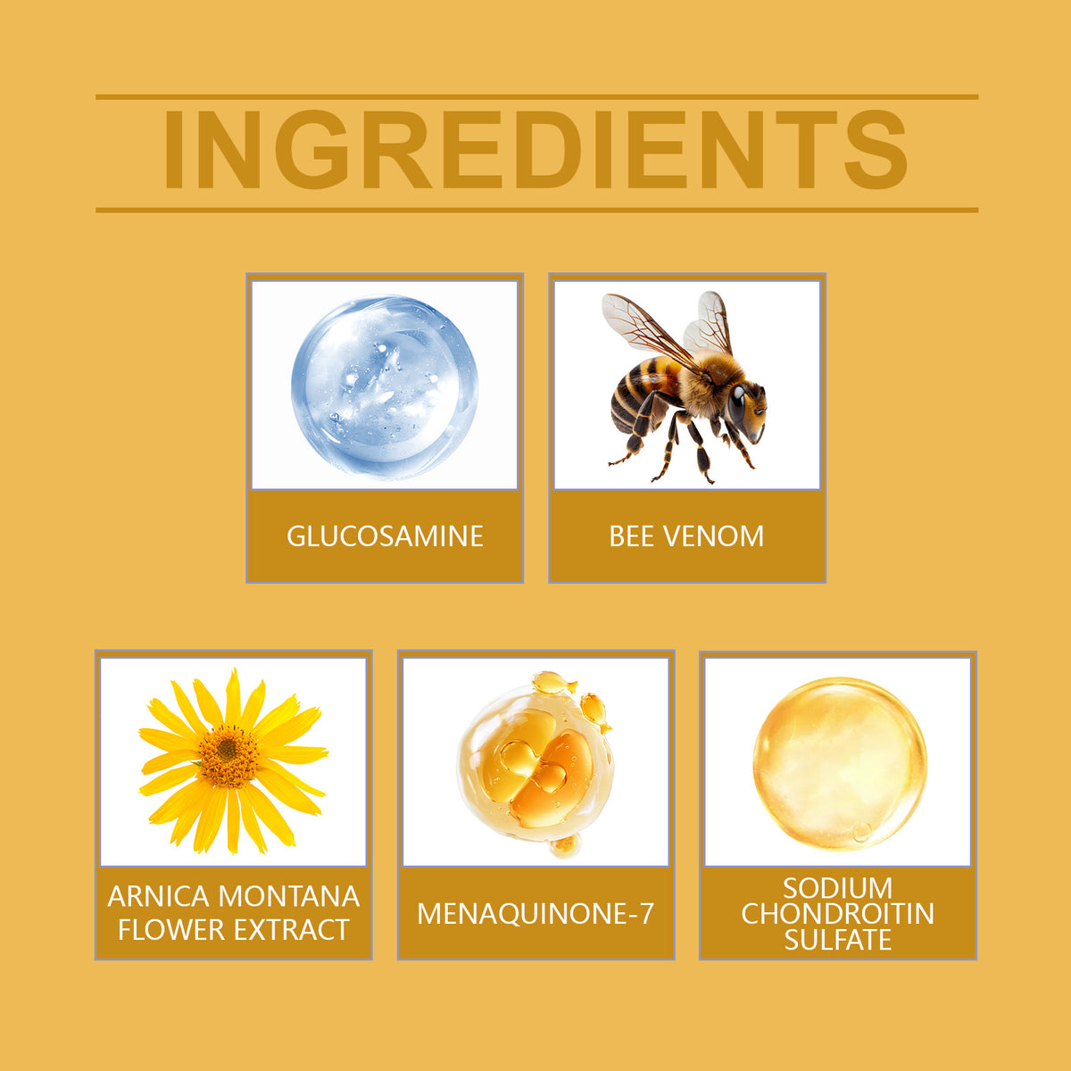 Bee Venom Joint Cream for Soothing Massage Comfort