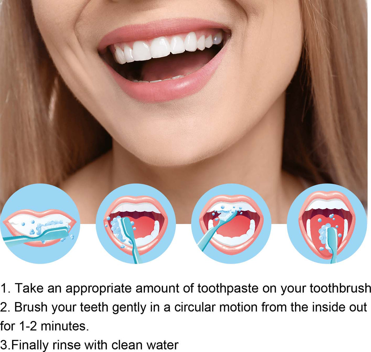 Probiotic Whitening Toothpaste Pump For Surface Stains