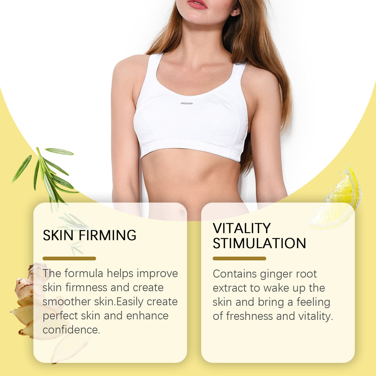 Ginger Shower Gel for Firm, Soft, Fresh-Looking Skin