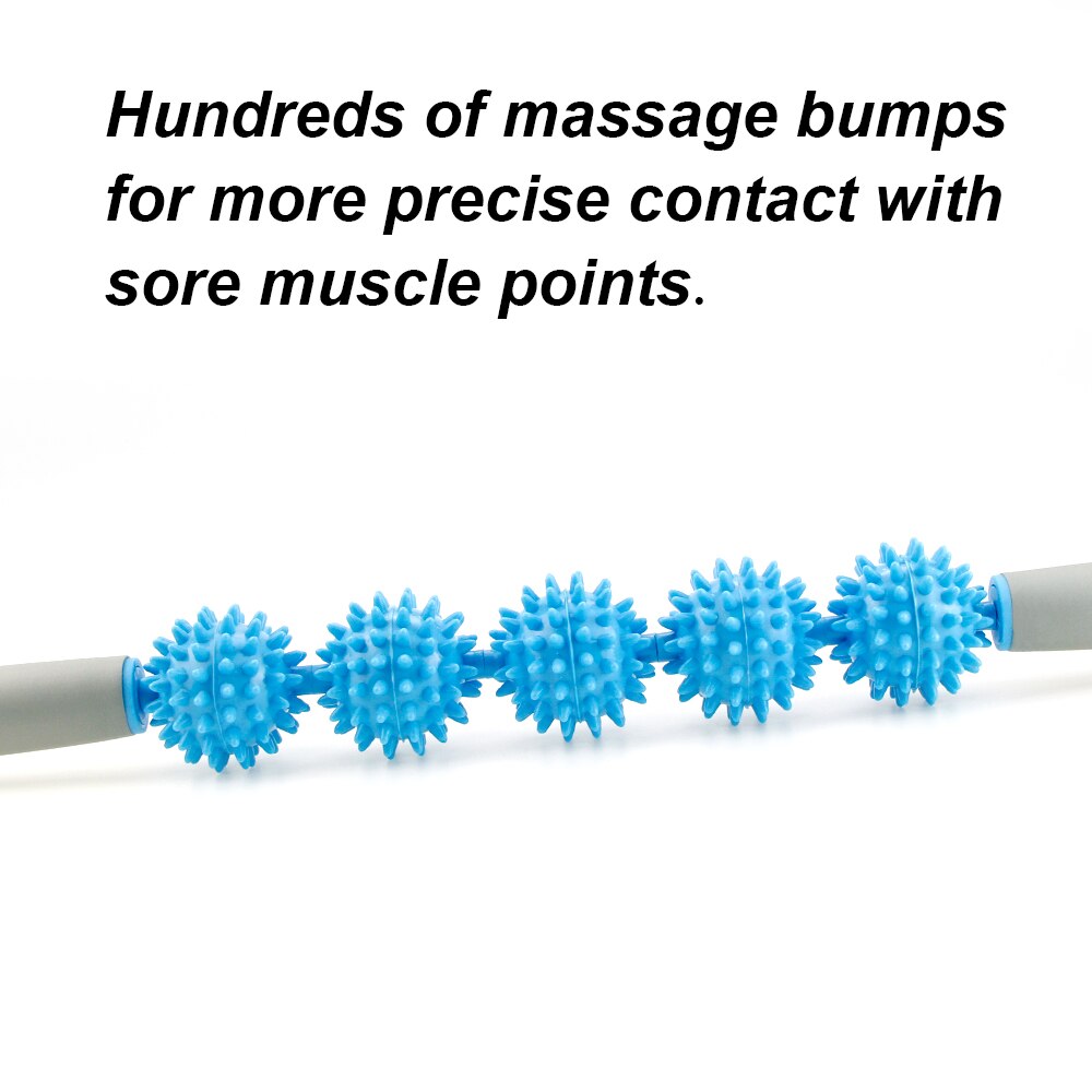 MMuscle Roller Massage Stick — Deep Tissue Relief for Sore