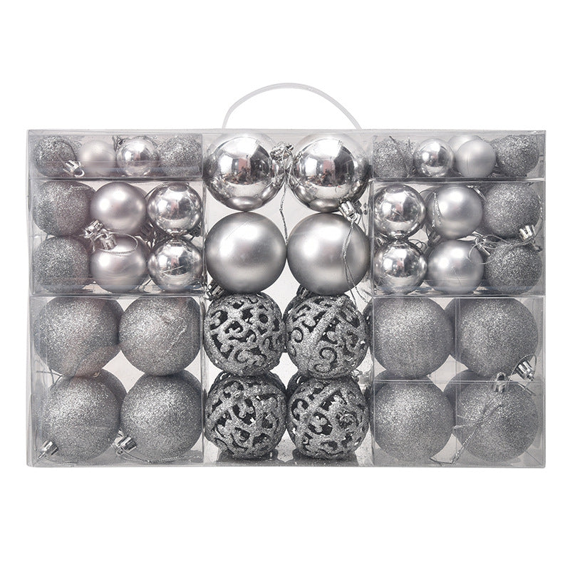 100-Piece Christmas Ornament Ball Set for Full Trees