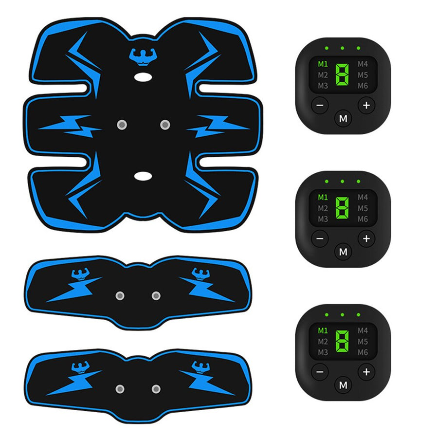 EMS Muscle Stimulator with LED Display USB Rechargeable Abdo