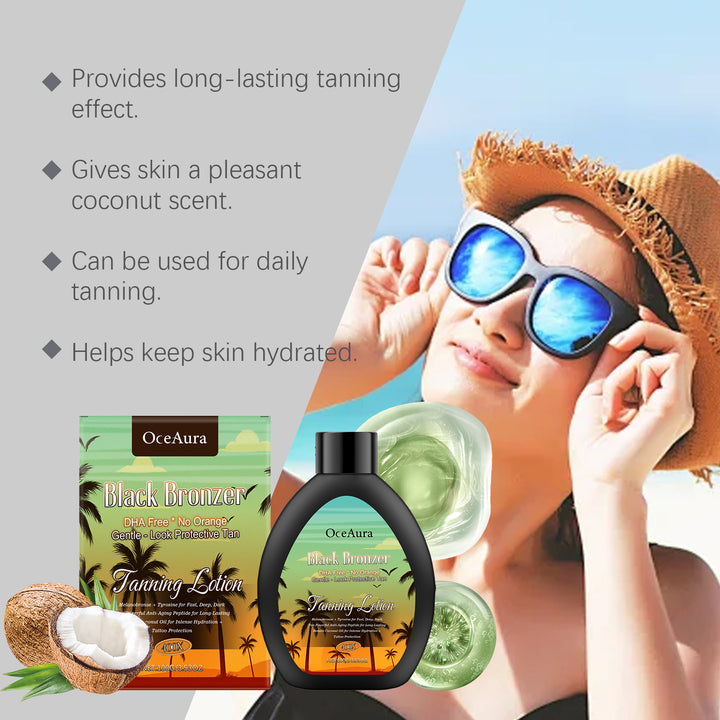 DHA-Free Tanning Lotion for an Even Coconut-Scented Glow
