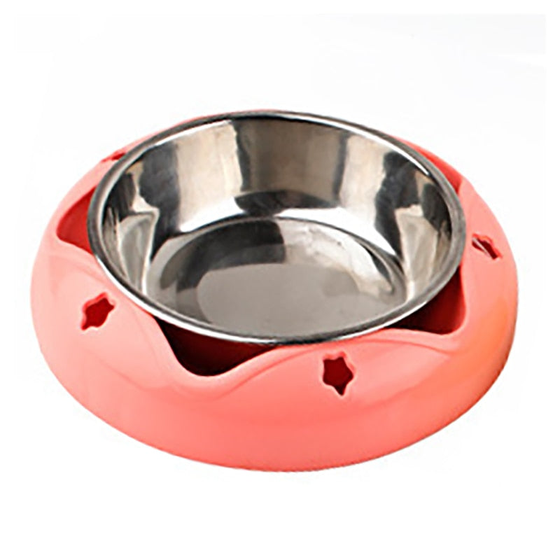 Stainless Steel Pet Bowl With Non-Slip Base for Cats