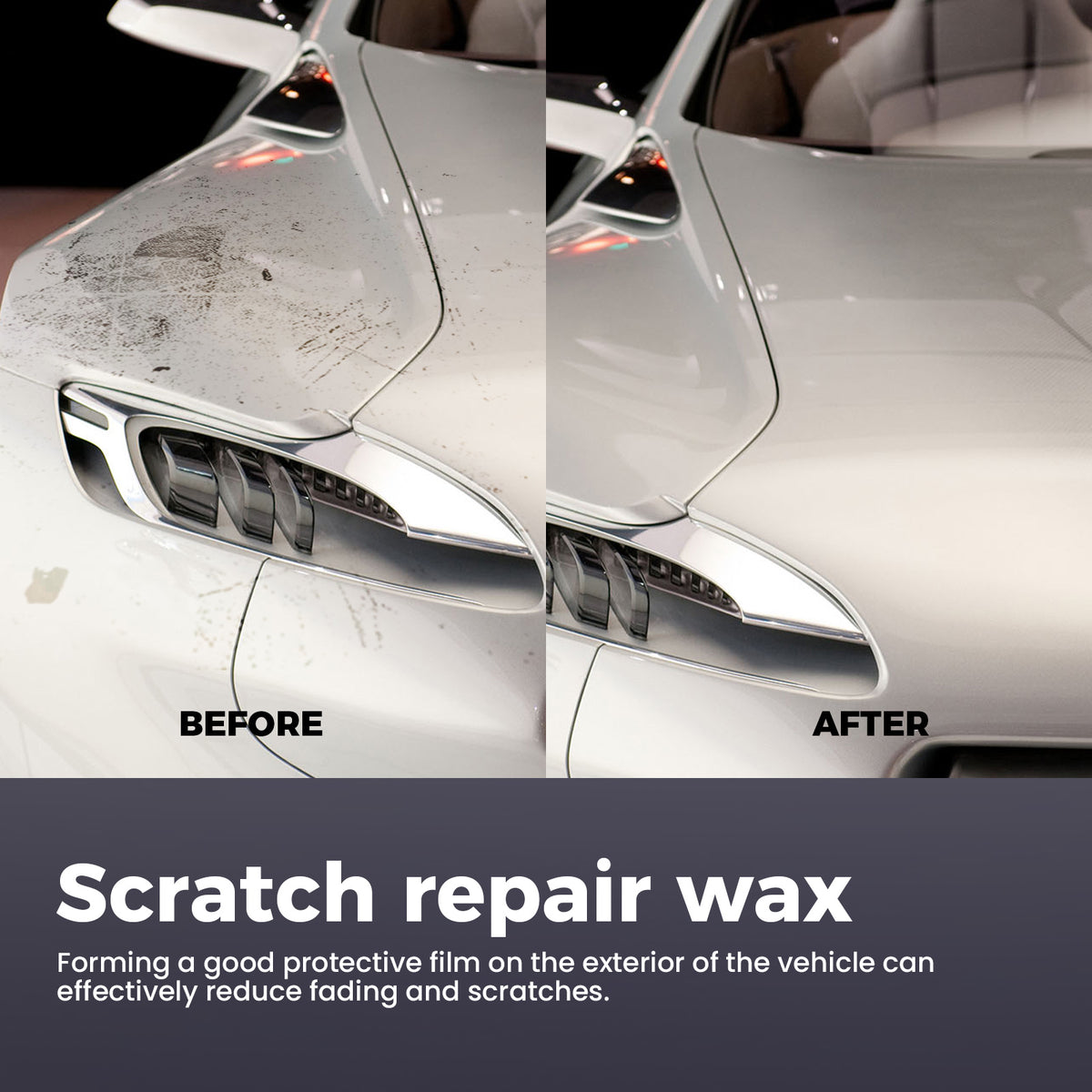 Car Scratch Repair Wax for Paint Scuffs and Swirls