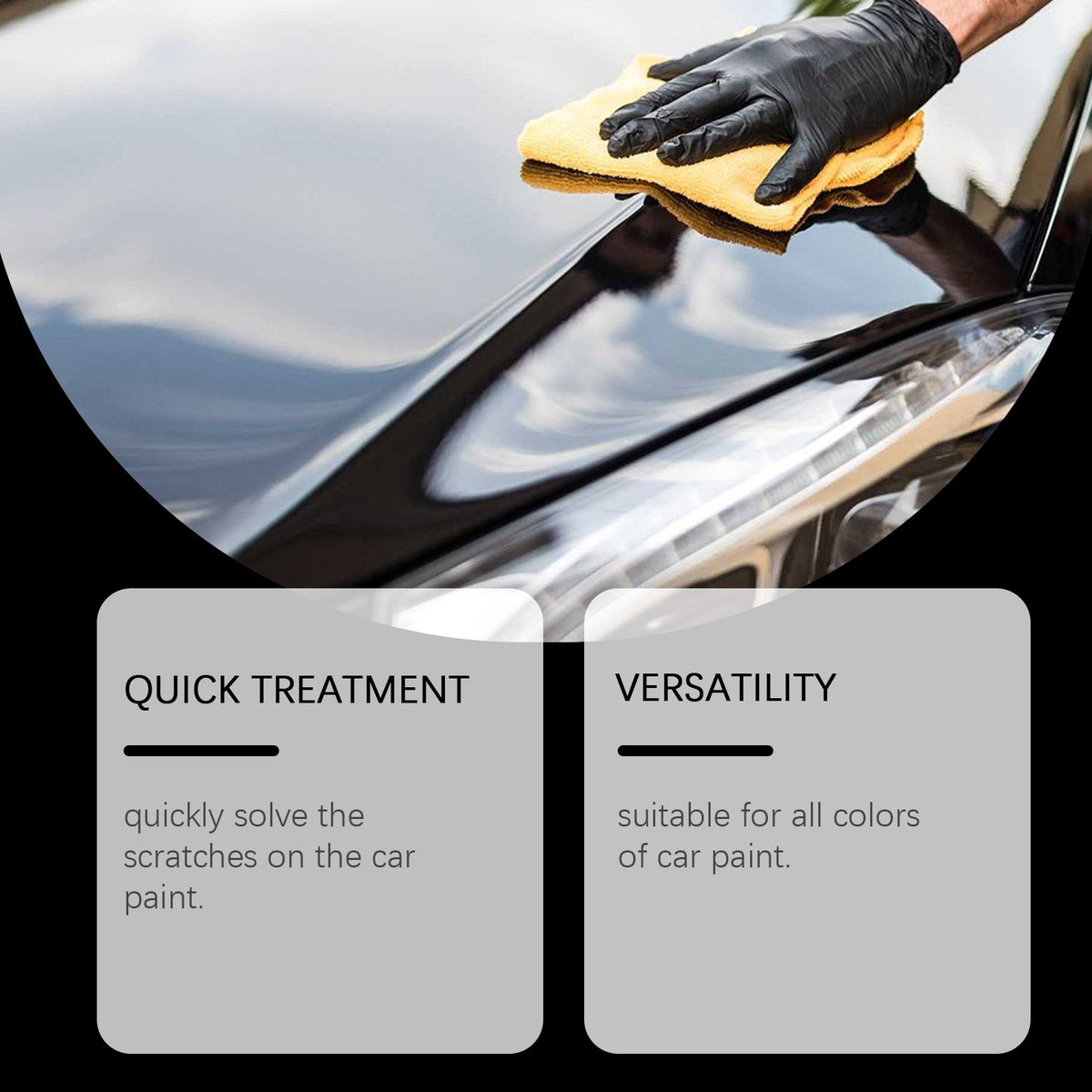 Car Scratch Remover Paste for Paint Gloss Restoration