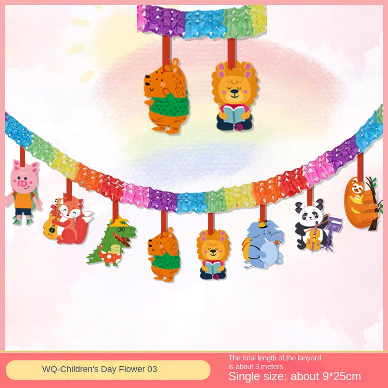 Children's Day Streamers & Animal Party Decorations