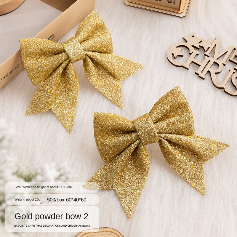 Christmas Bow Ornaments for Sparkling Holiday Decor