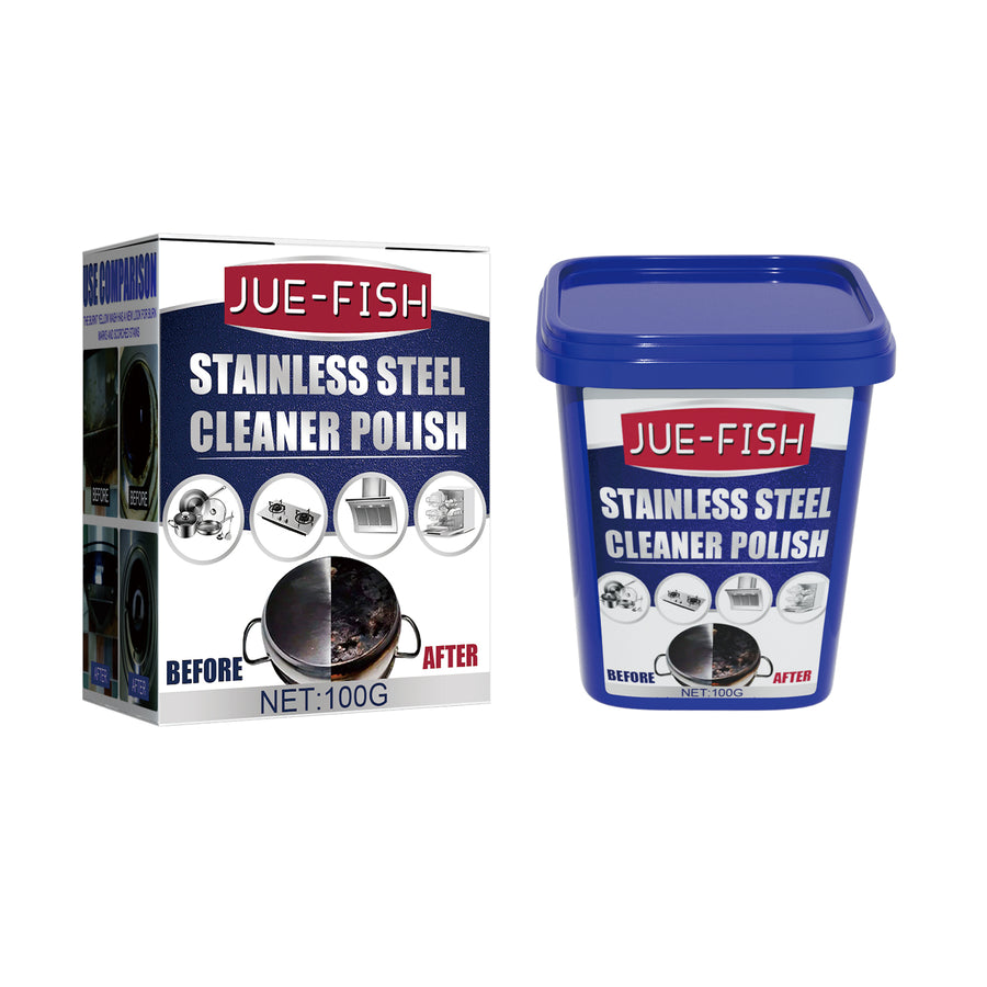 Stainless Steel Cleaning Cream — Removes Burnt-On & Rust
