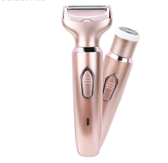 Electric Epilator Two-Head Smooth Hair Removal For Women