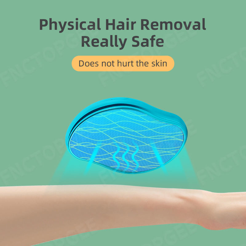 Crystal Glass Epilator for Gentle Body Hair Removal
