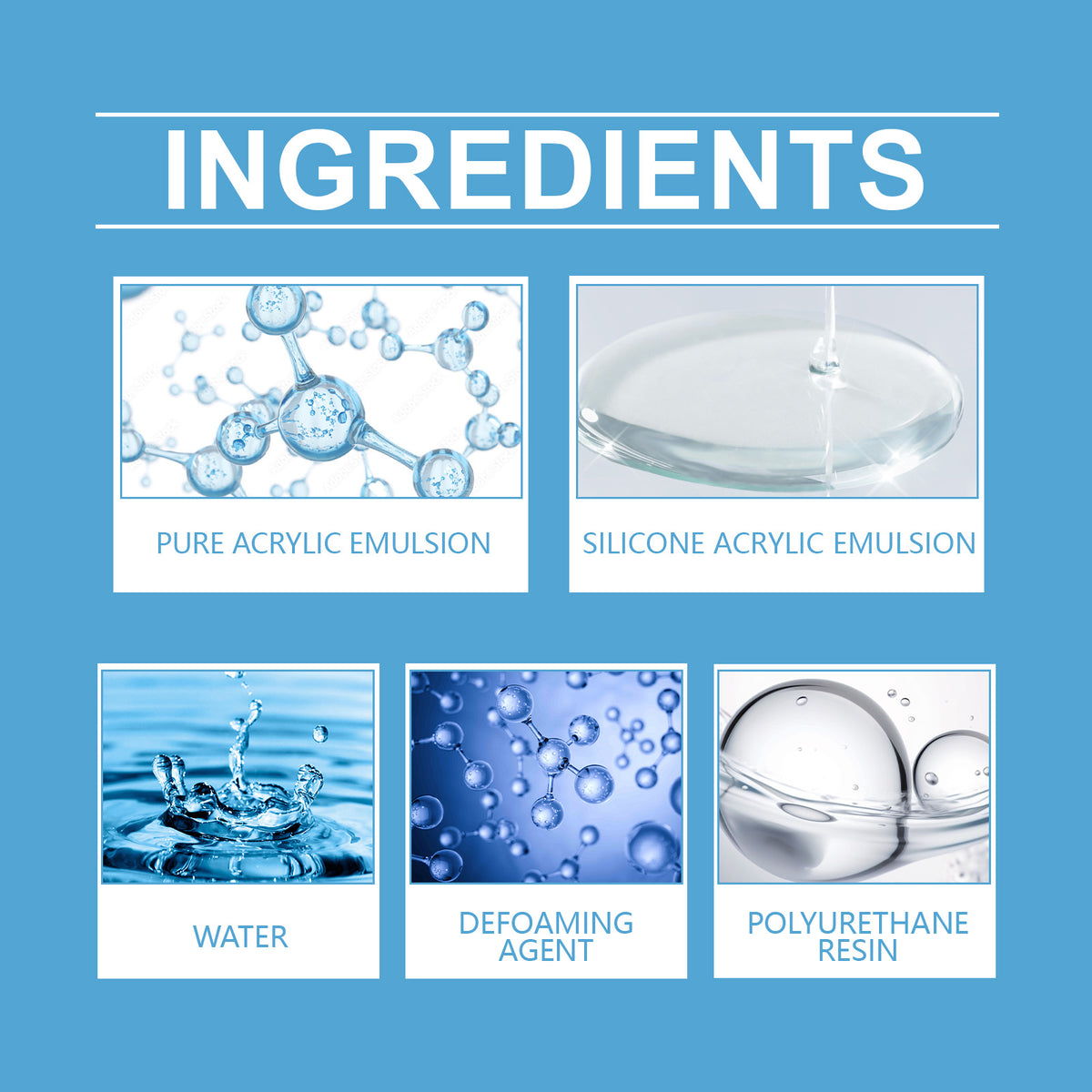 Transparent Waterproof Glue for Durable Leak Sealing