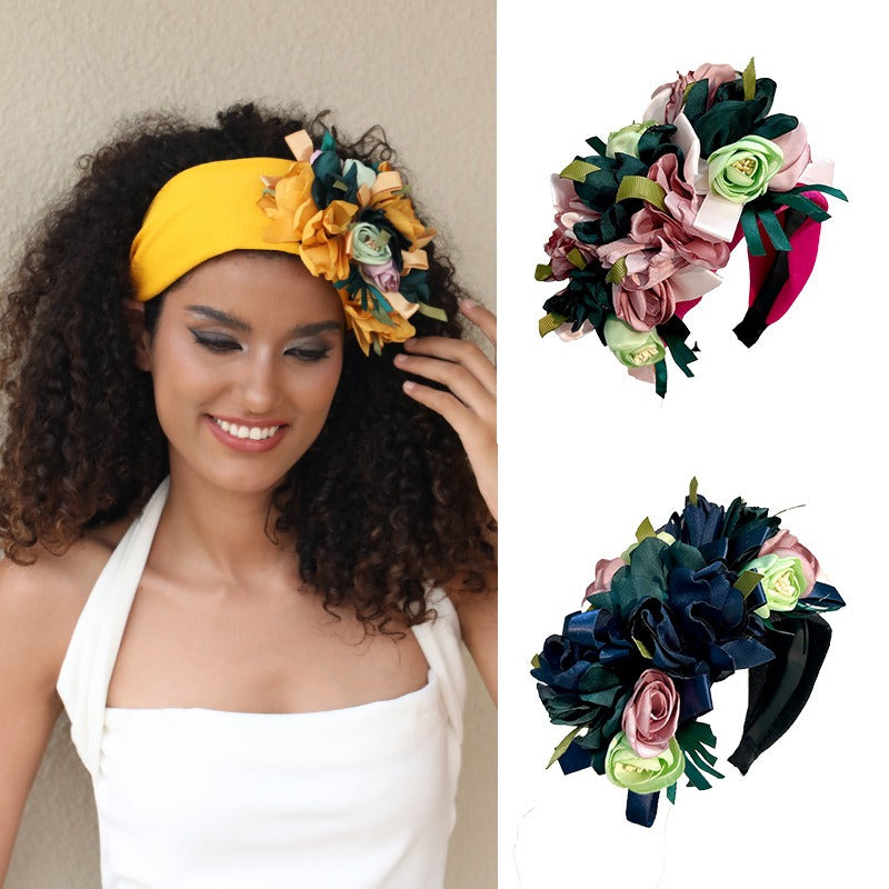 Handmade Floral Headband For Effortless Outfit Style
