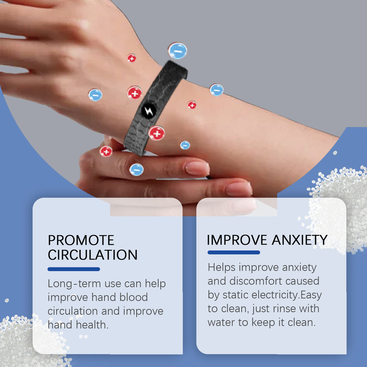 Wearable Wellness Bracelet for Everyday Comfort Support